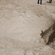 This hole once held drinking water for ancient Egyptian workers.